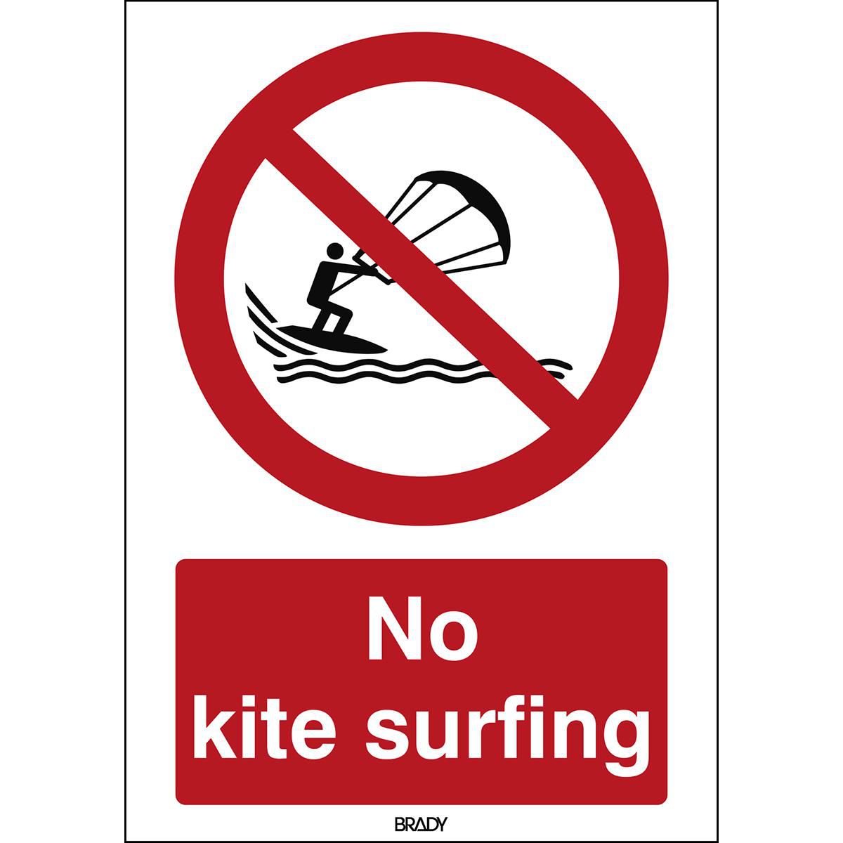 ISO Safety Sign - No kite