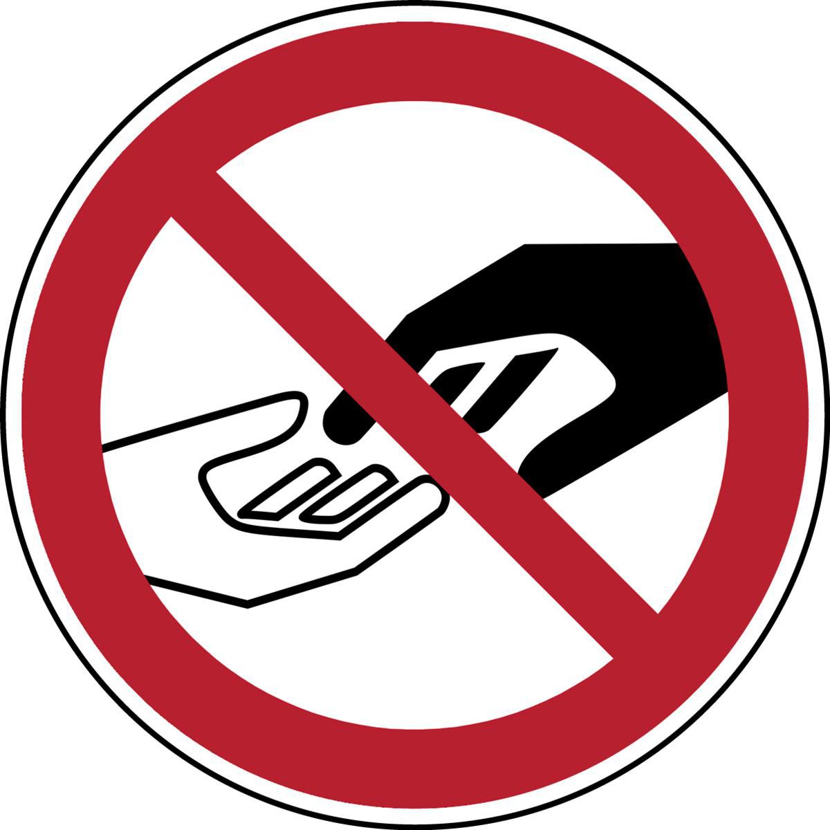 Safety Sign - Avoid contact