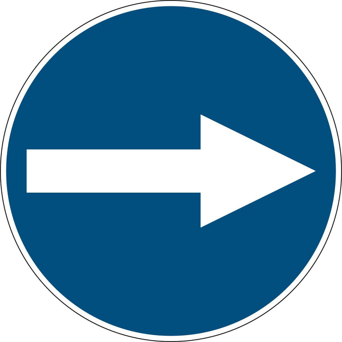 Floor Safety Sign - Mandatory 