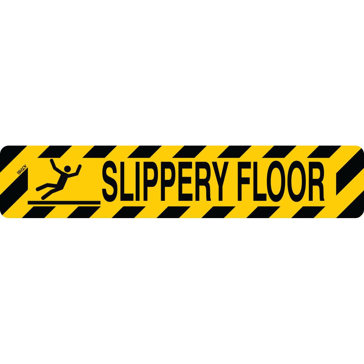 Floor Safety Sign - WARNING