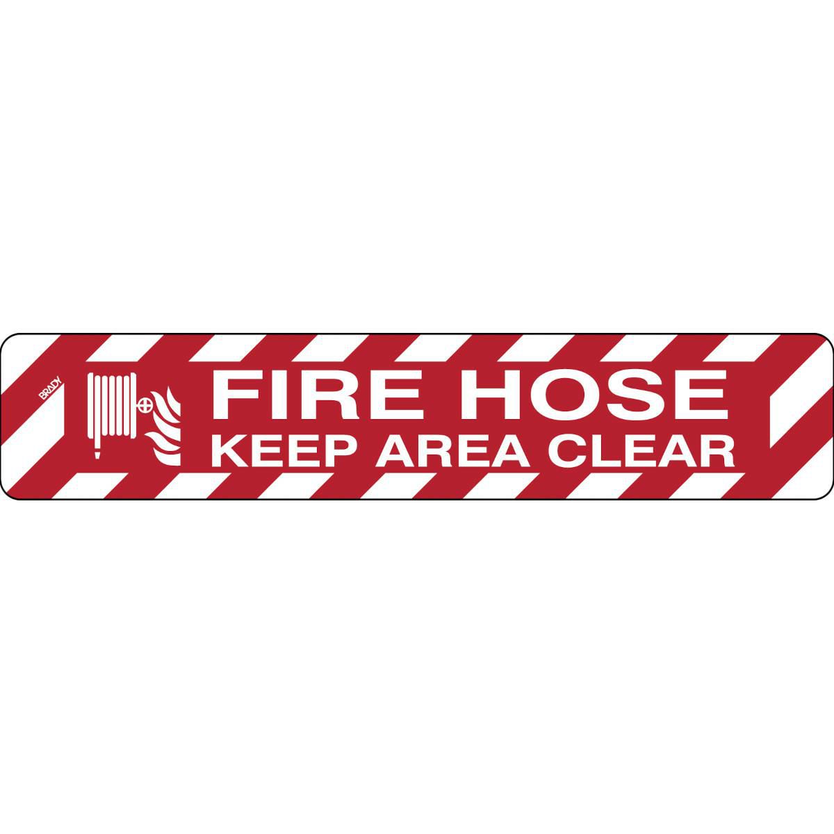 Floor Safety Sign - KEEP AREA 