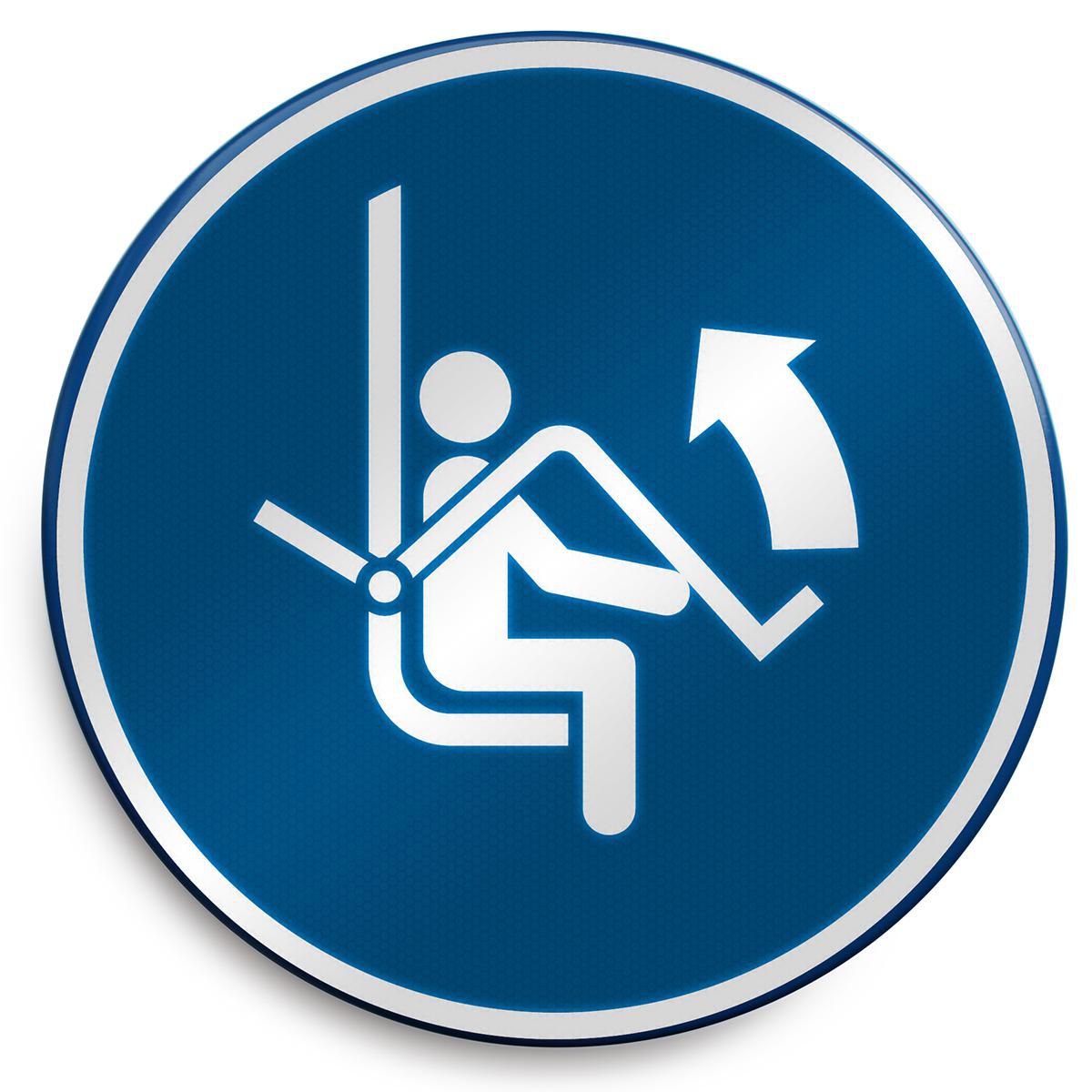 ISO Safety Sign - Open safety 