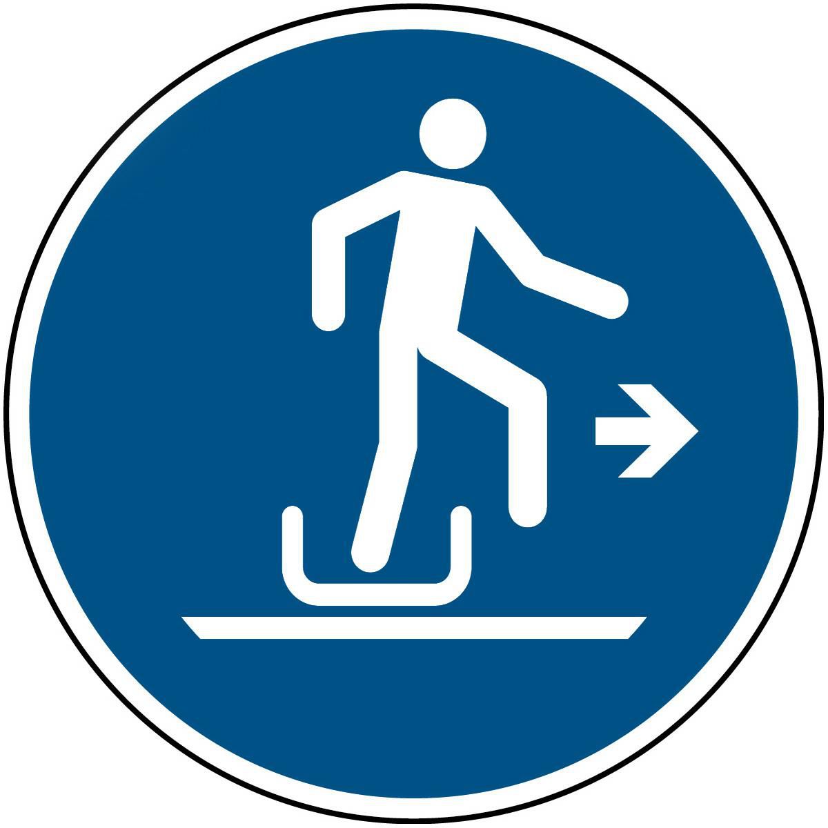 ISO Safety Sign - Alighting 