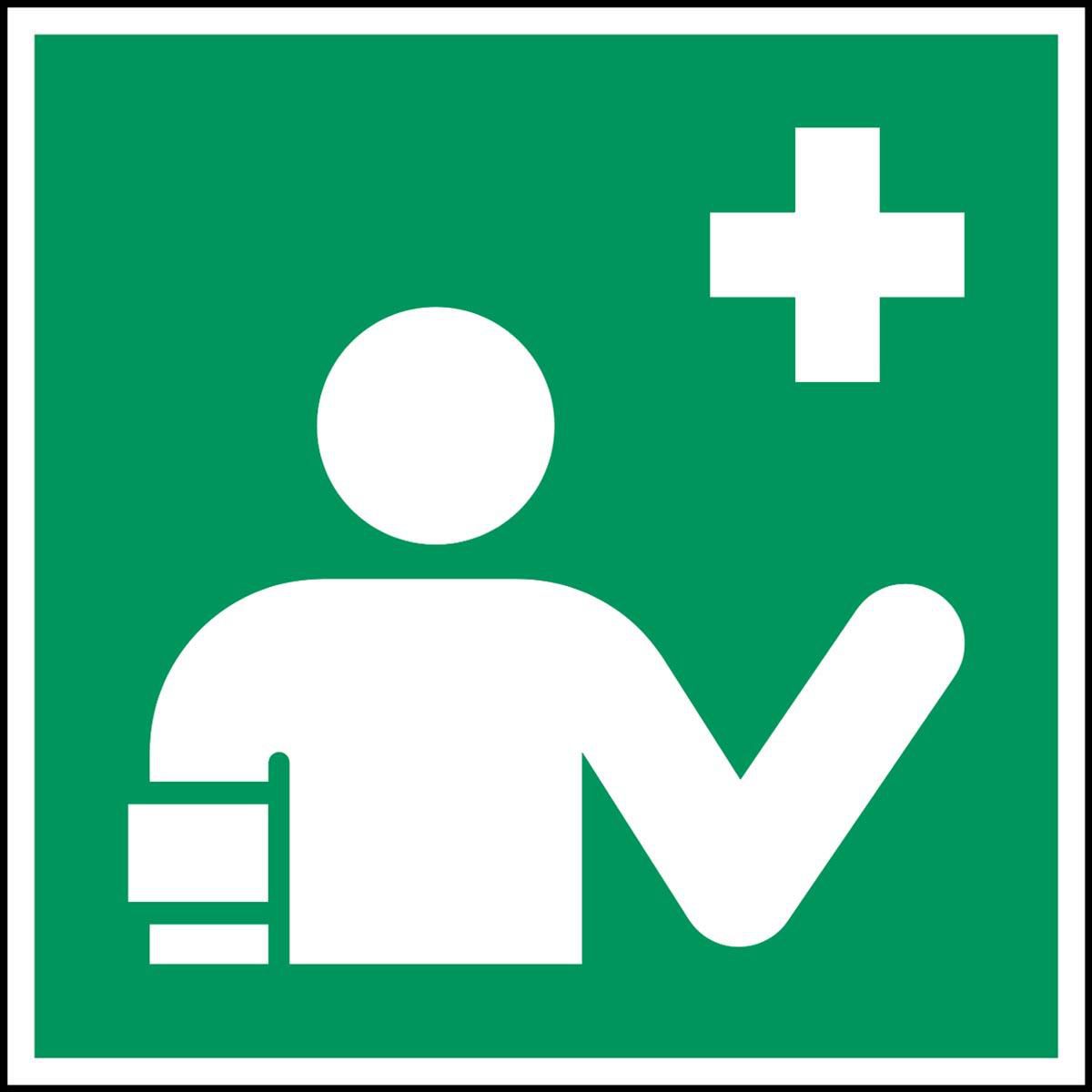 ISO Safety Sign - First aid 