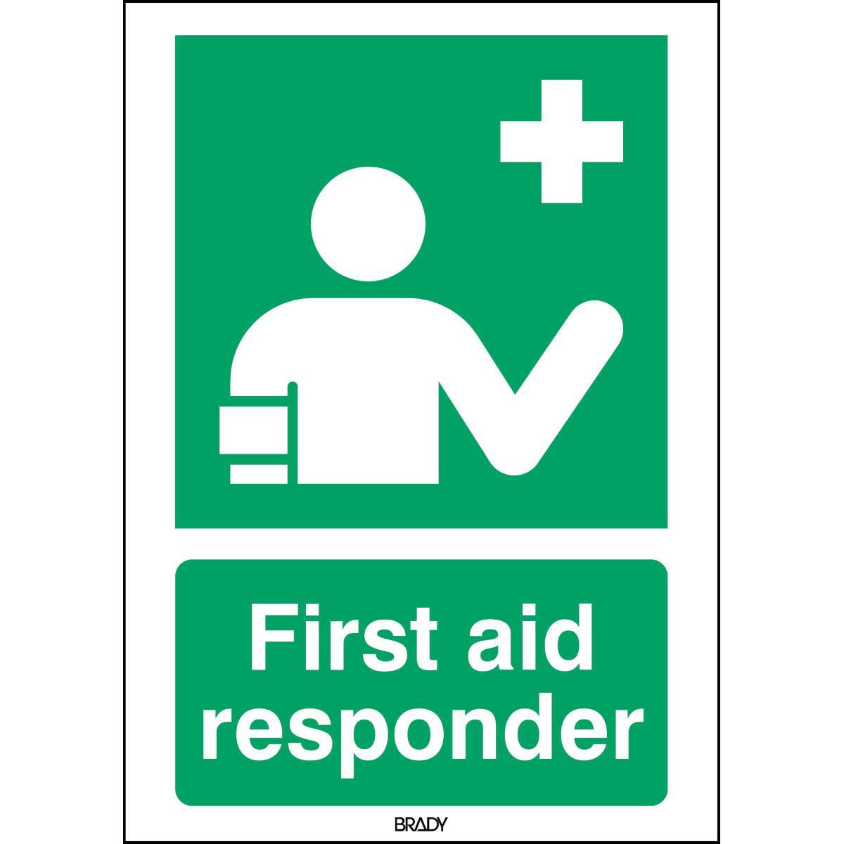 ISO Safety Sign - First aid 