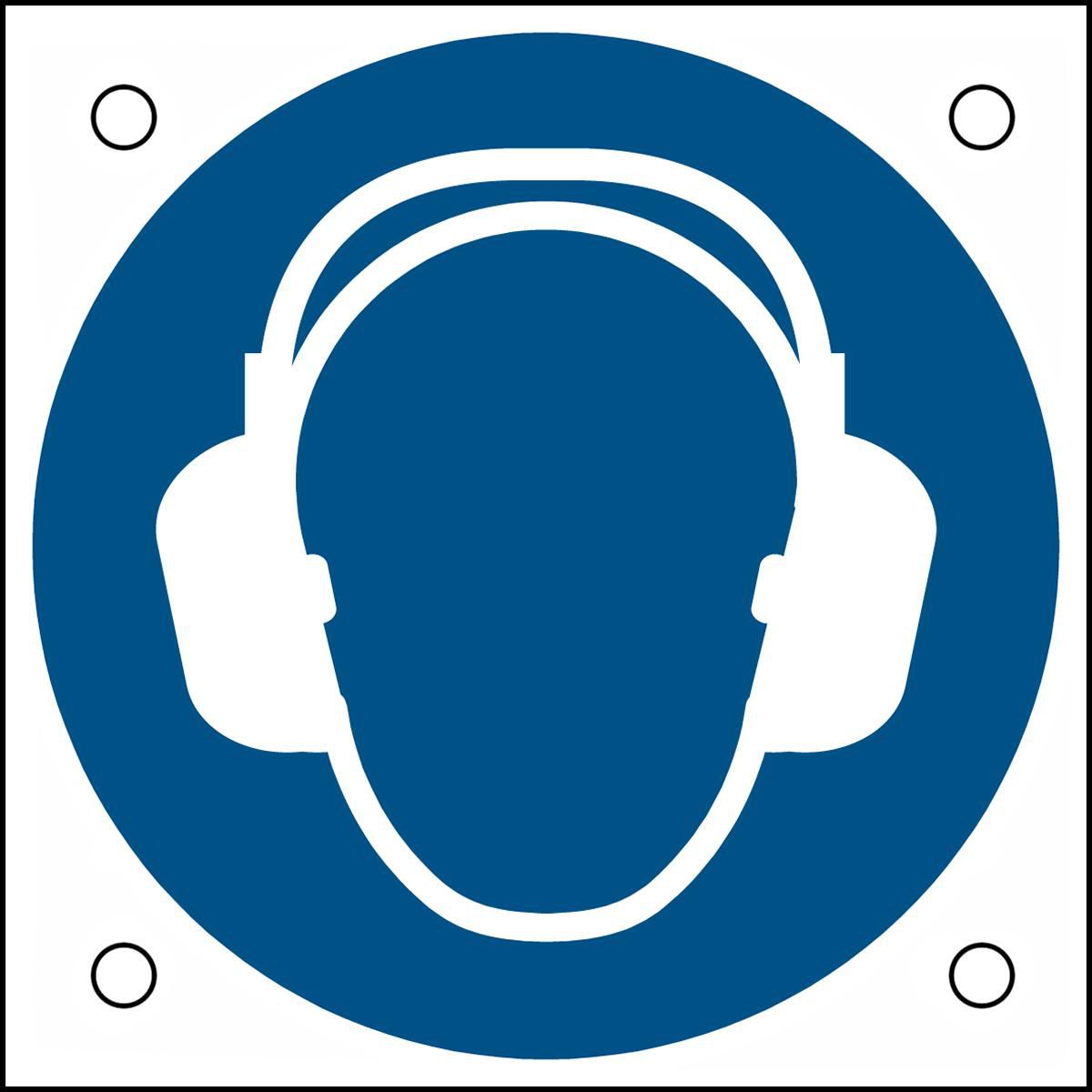 ISO Safety Sign - Wear ear 