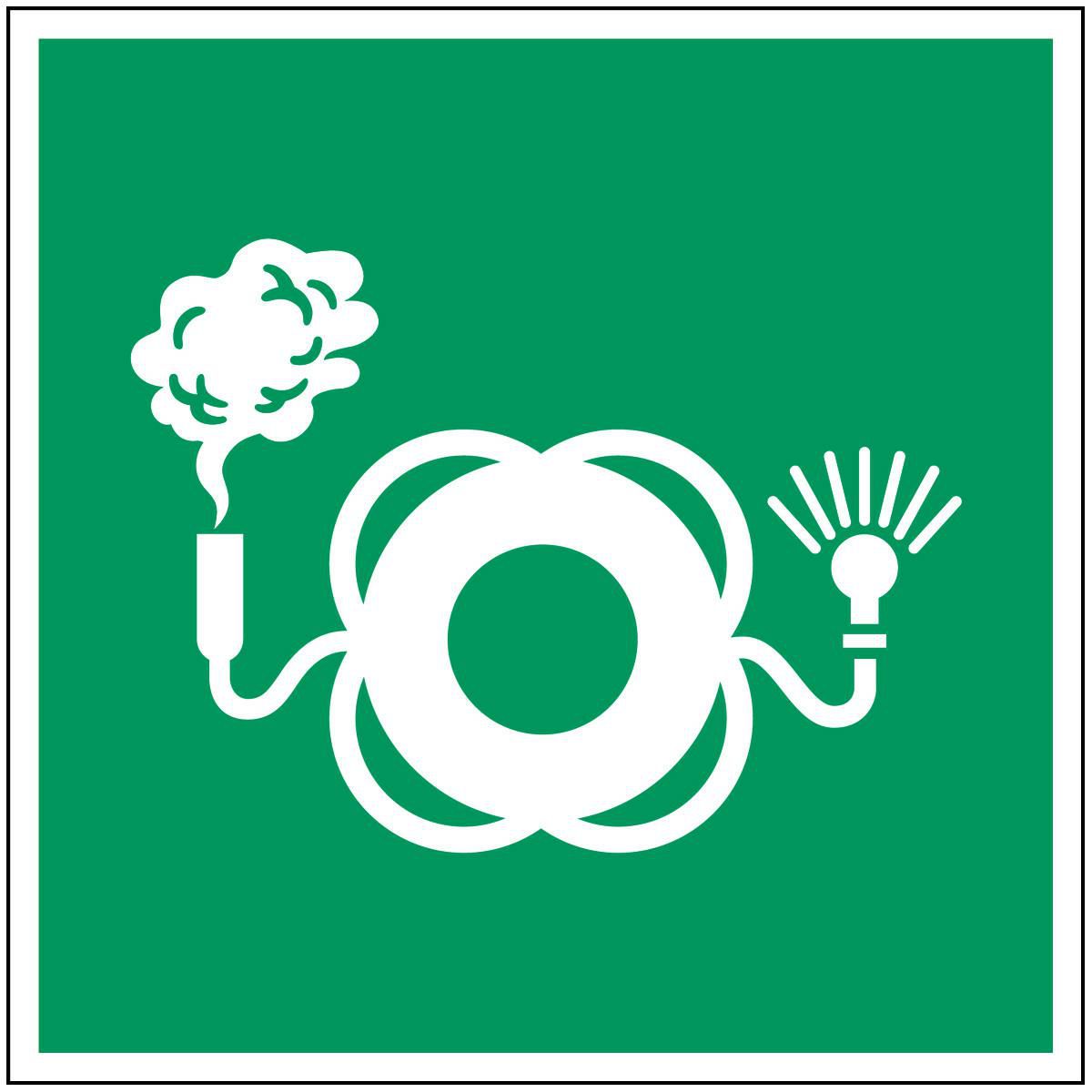 ISO Safety Sign - Lifebuoy 