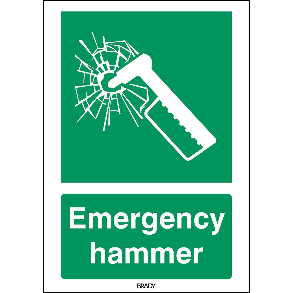 ISO Safety Sign - Emergency 