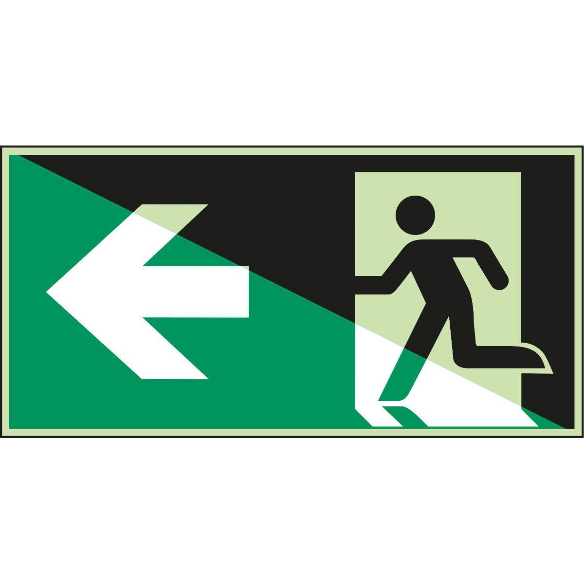 Emergency exit (left) - ISO 