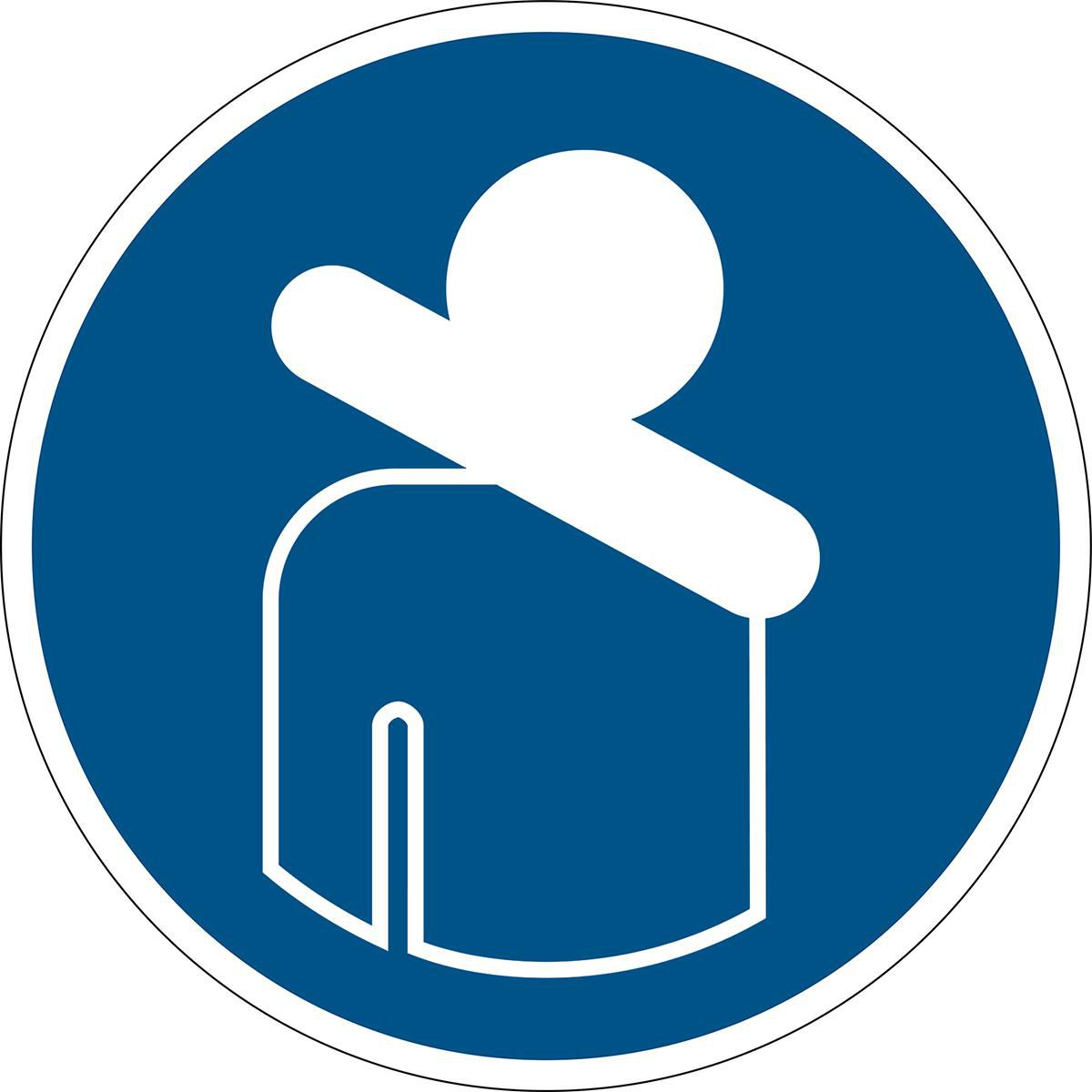 Safety Sign - Cough or sneeze 