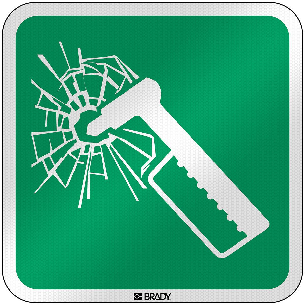 ISO Safety Sign - Emergency 