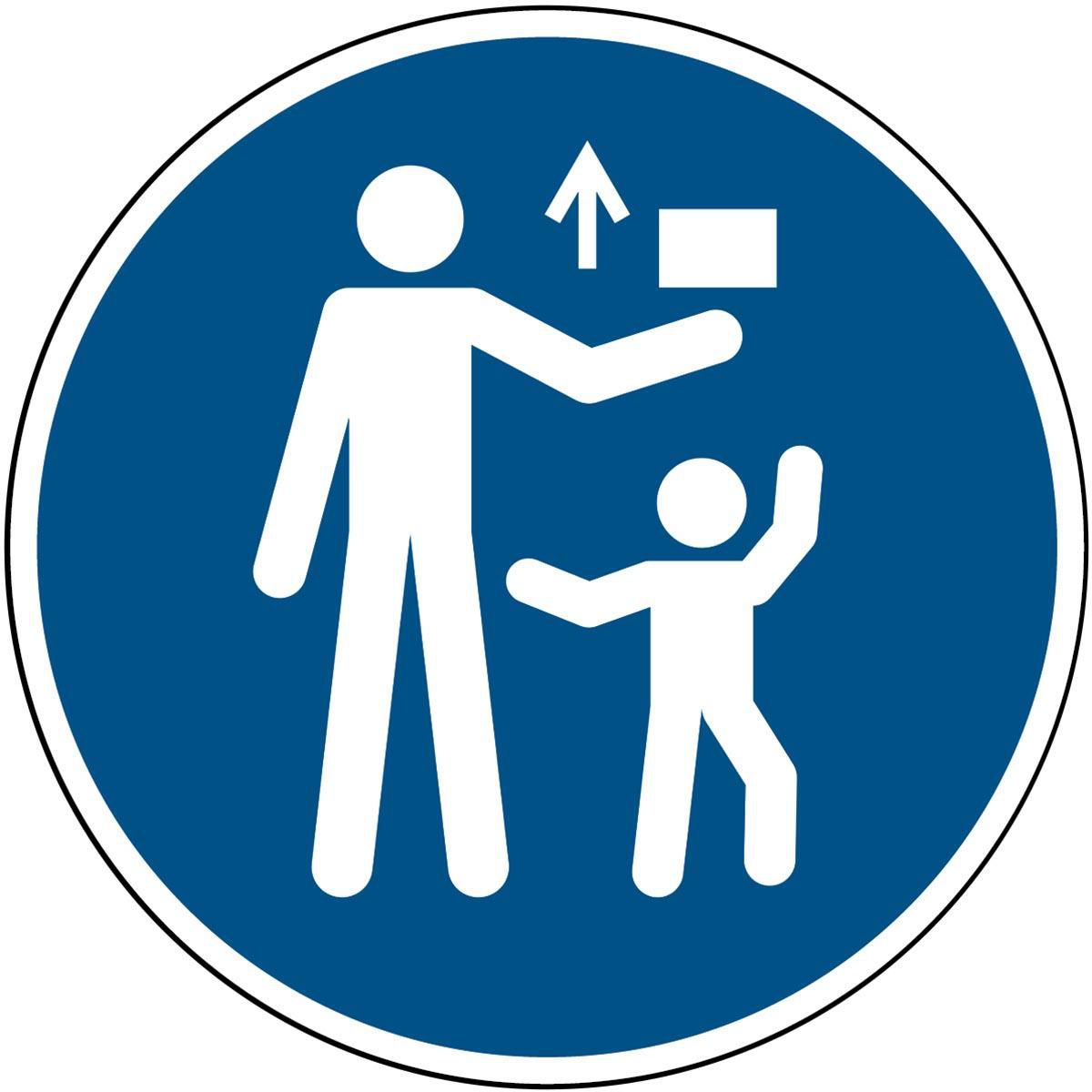 ISO Safety Sign - Keep out of 