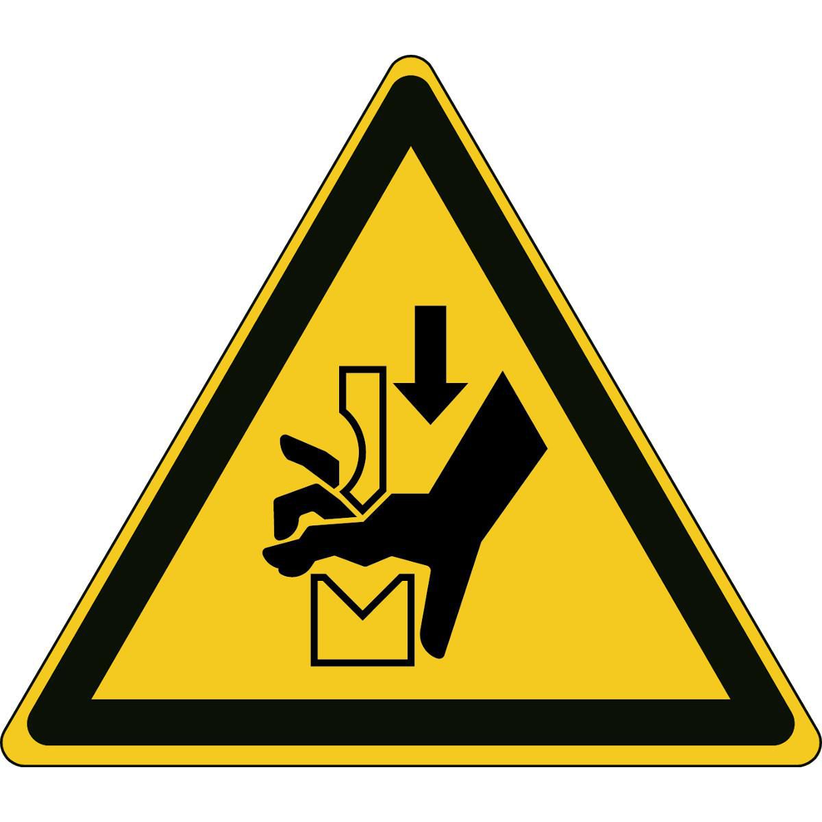 ISO Safety Sign - Hand 