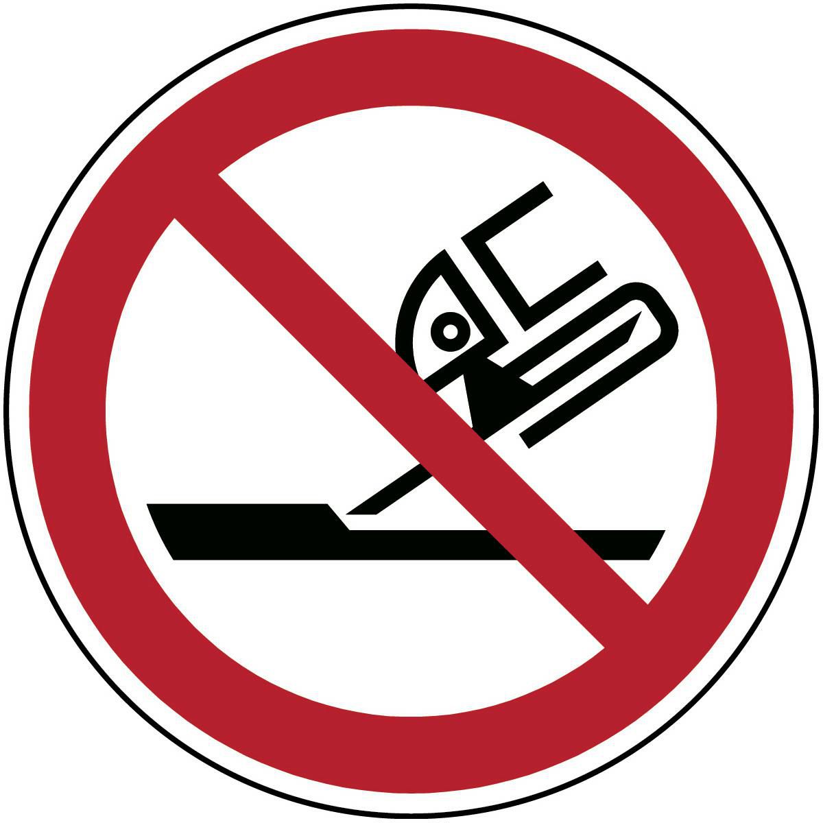 ISO Safety Sign - Do not use 