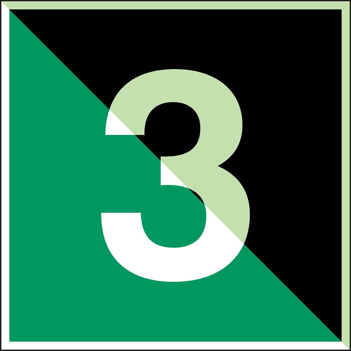 Glow-in-the-dark safety sign