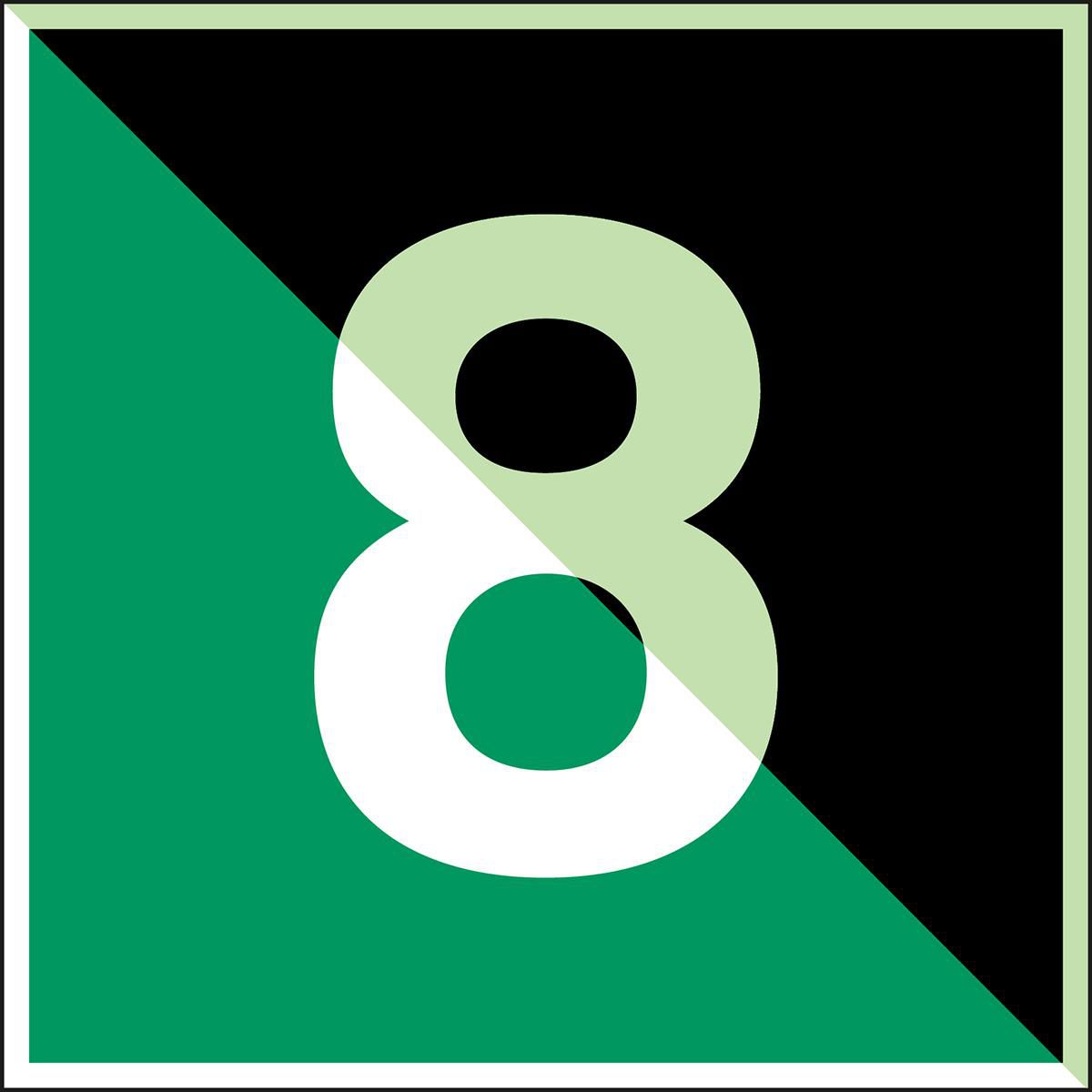 Glow-in-the-dark safety sign