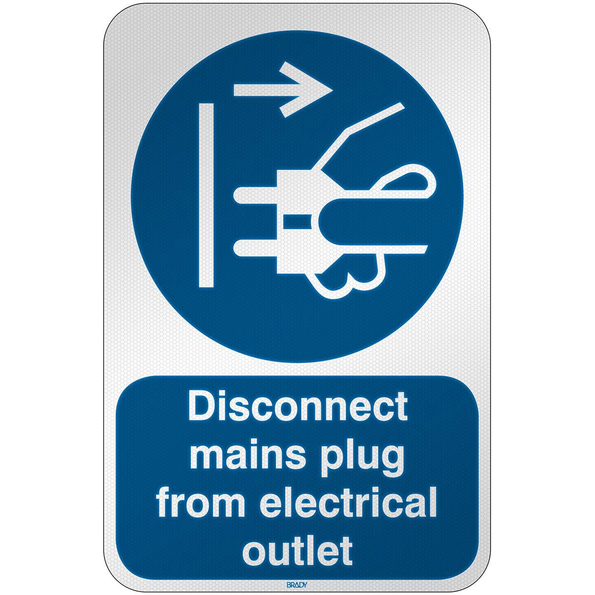 ISO Safety Sign - Disconnect
