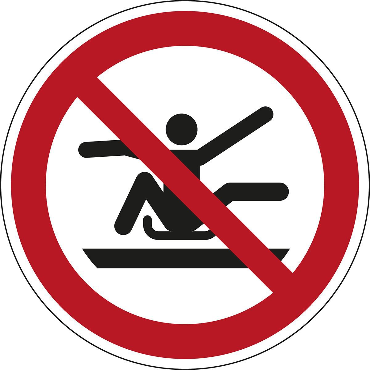 ISO Safety Sign - Do not 