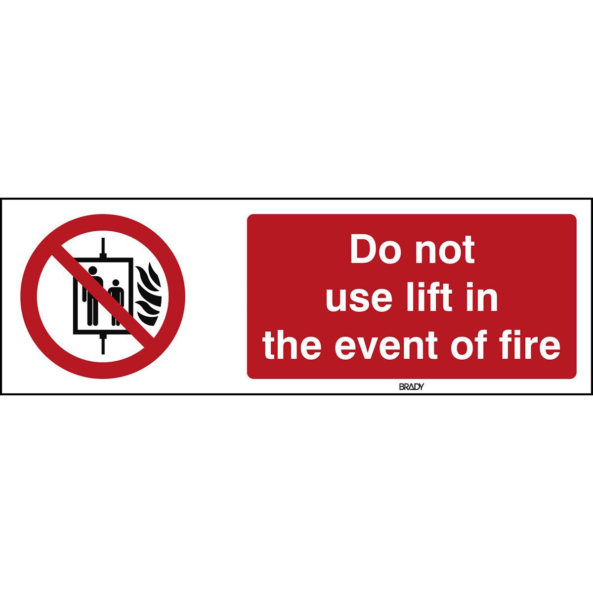ISO Safety Sign - Do not use 