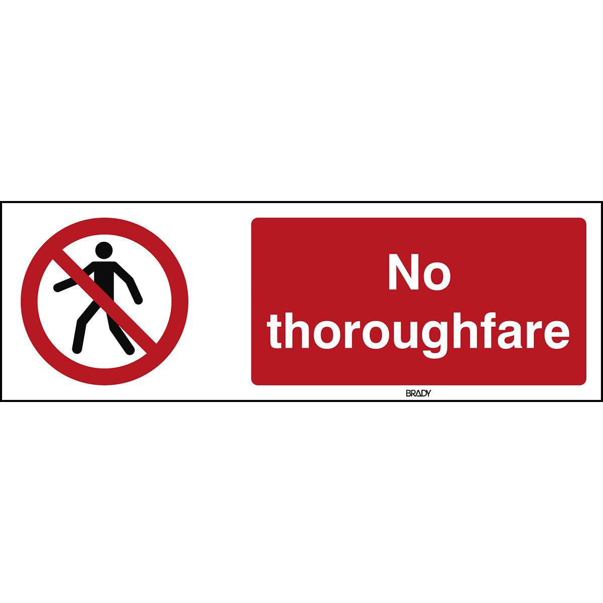 ISO Safety Sign - No 
