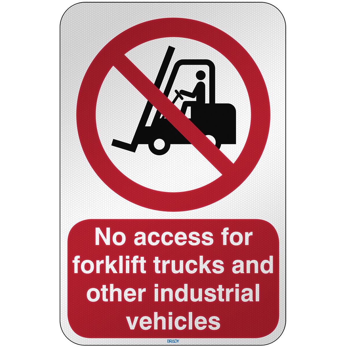 ISO Safety Sign - No access 