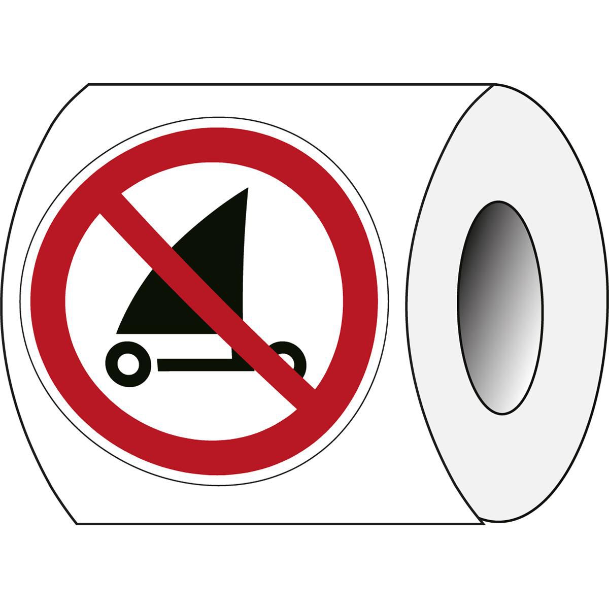 ISO Safety Sign - No sand 