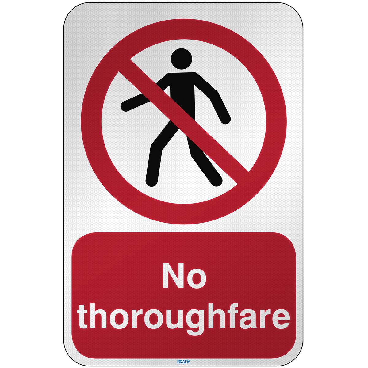 ISO Safety Sign - No 