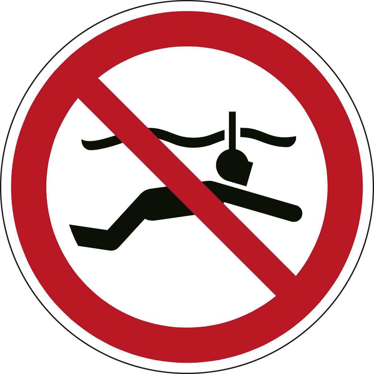 ISO Safety Sign - No 