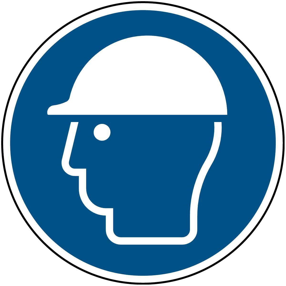 ISO Safety Sign - Wear head 