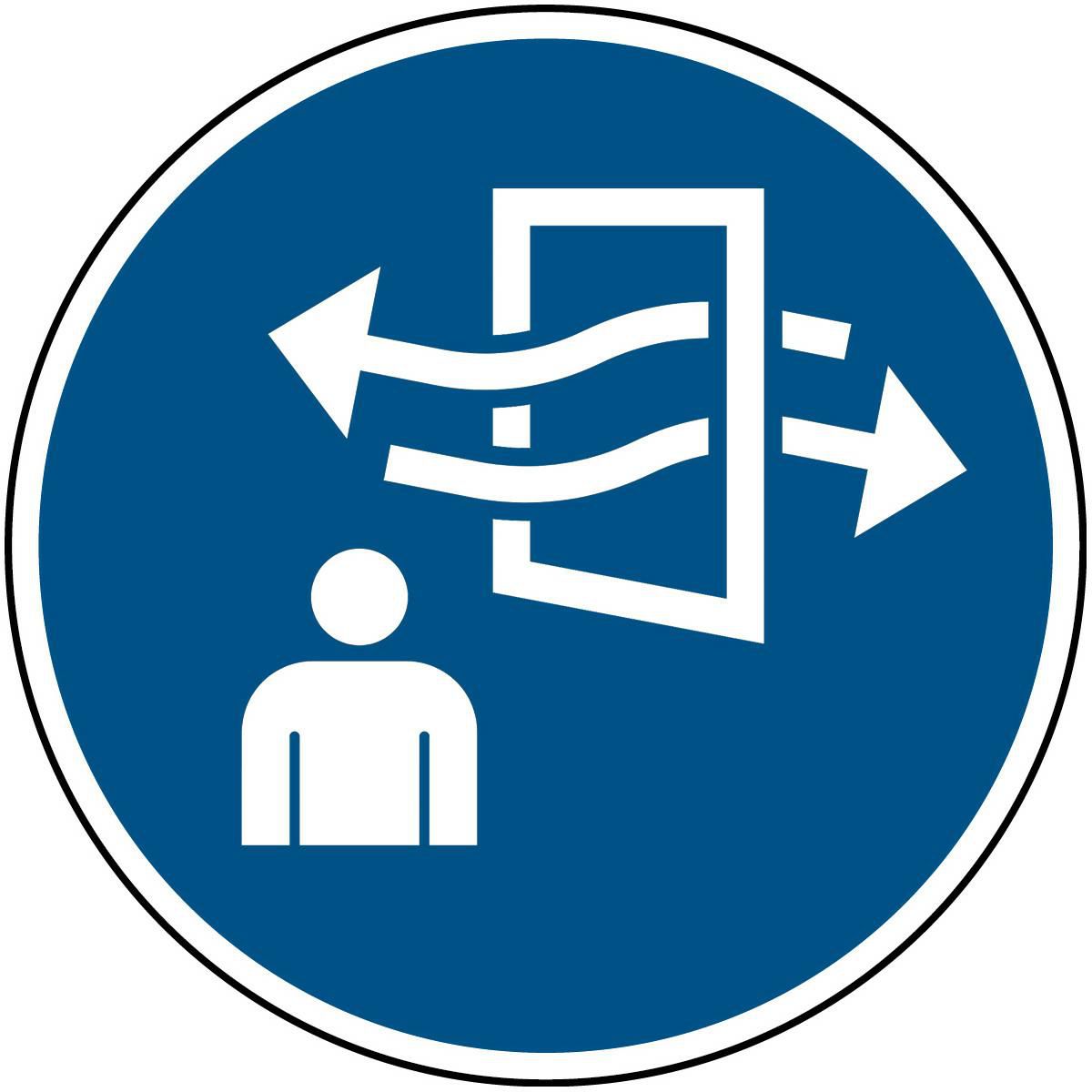 ISO Safety Sign - Ventilate 