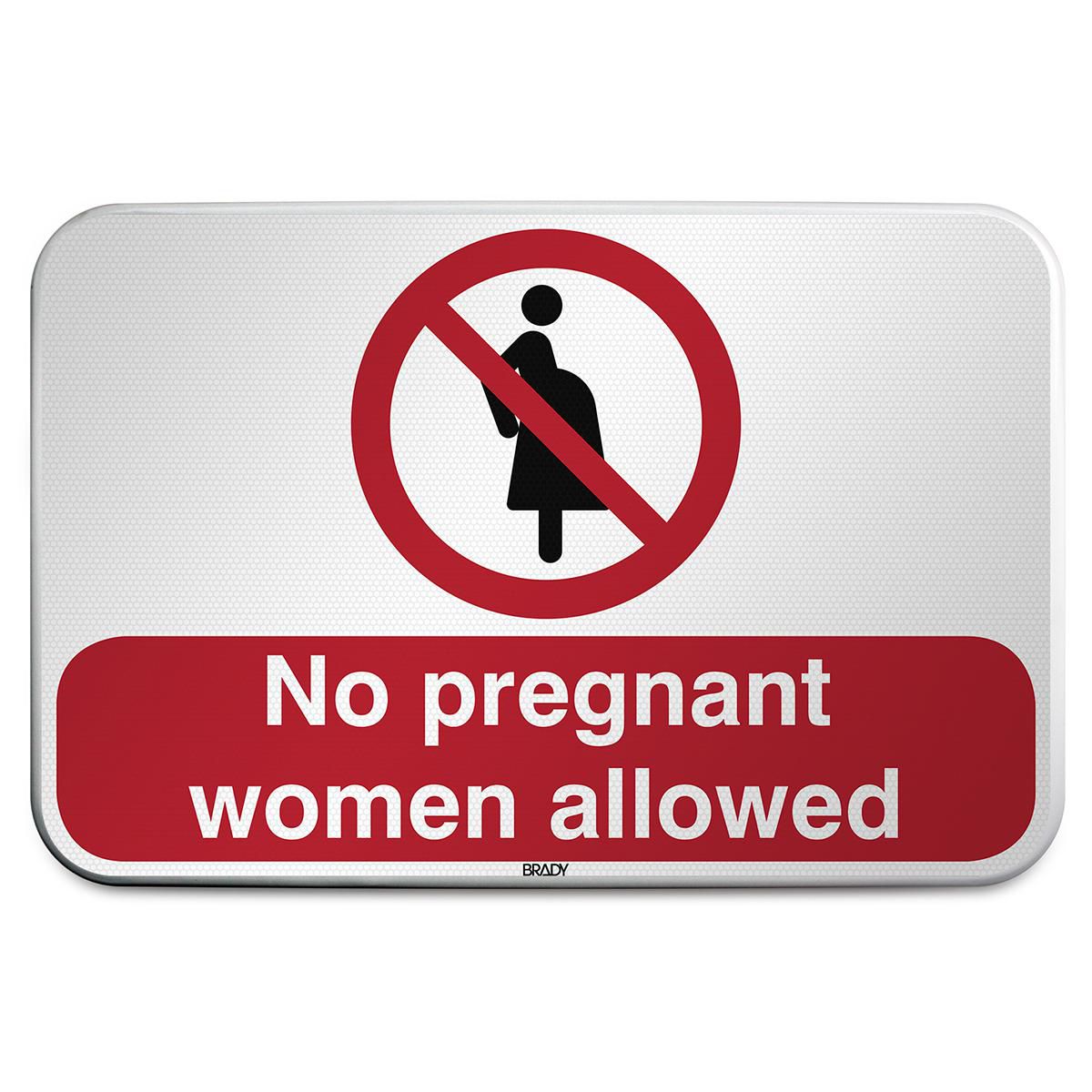 ISO Safety Sign - Not for 