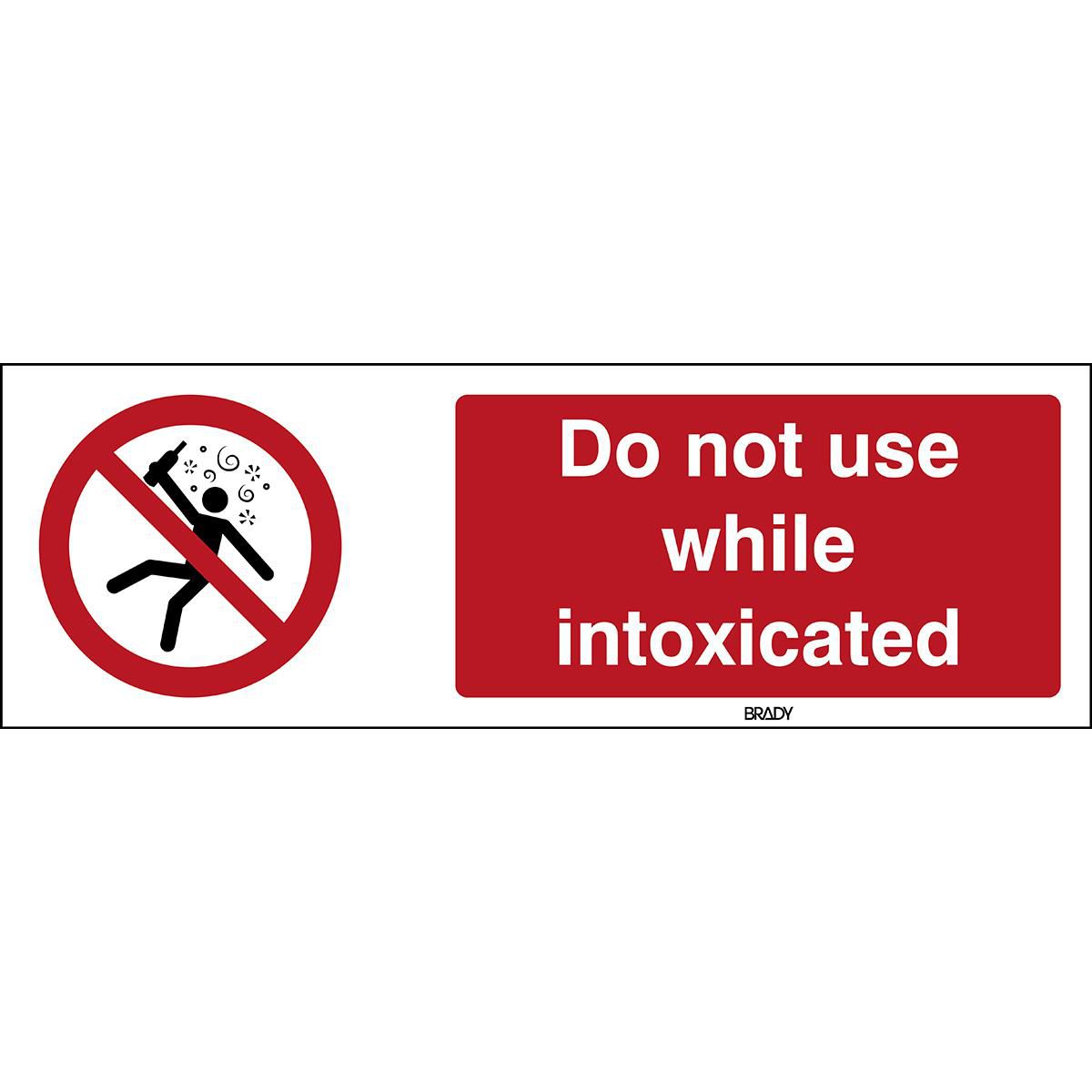 ISO Safety Sign - Not for 