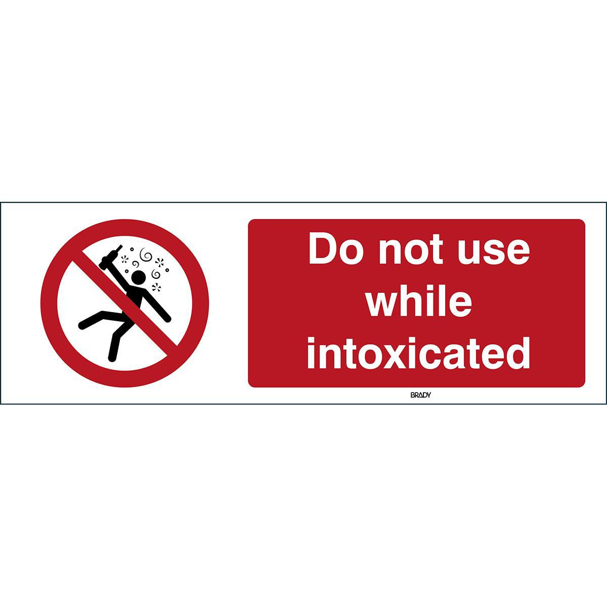 ISO Safety Sign - Not for