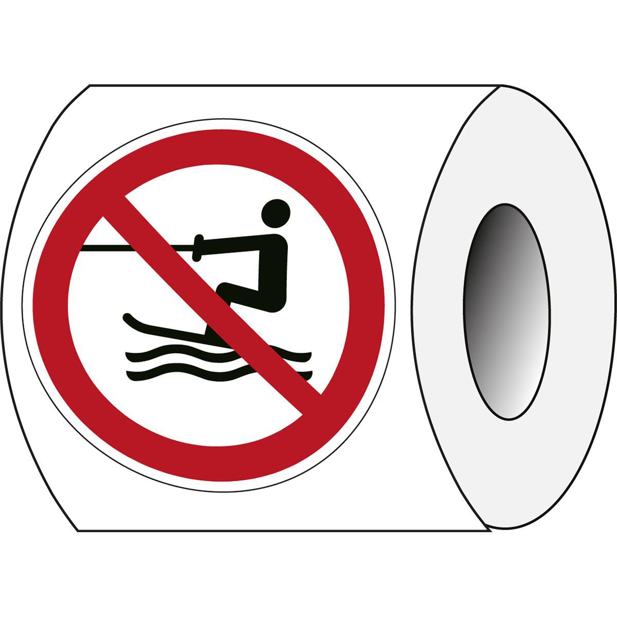 ISO Safety Sign - No towed 