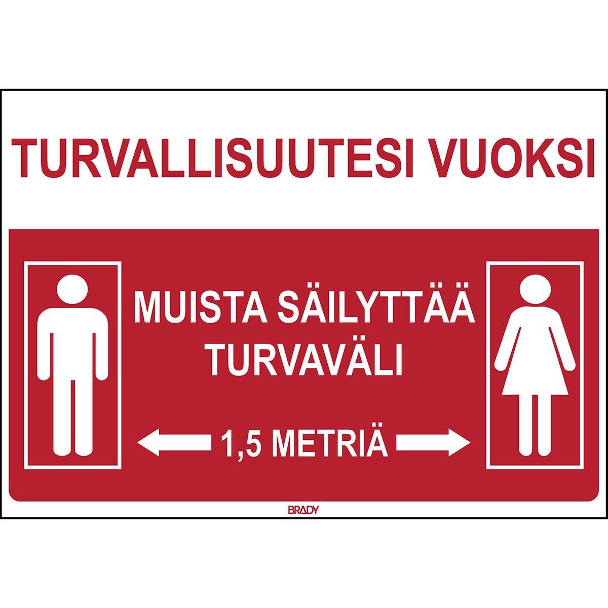 Safety Sign - For your 