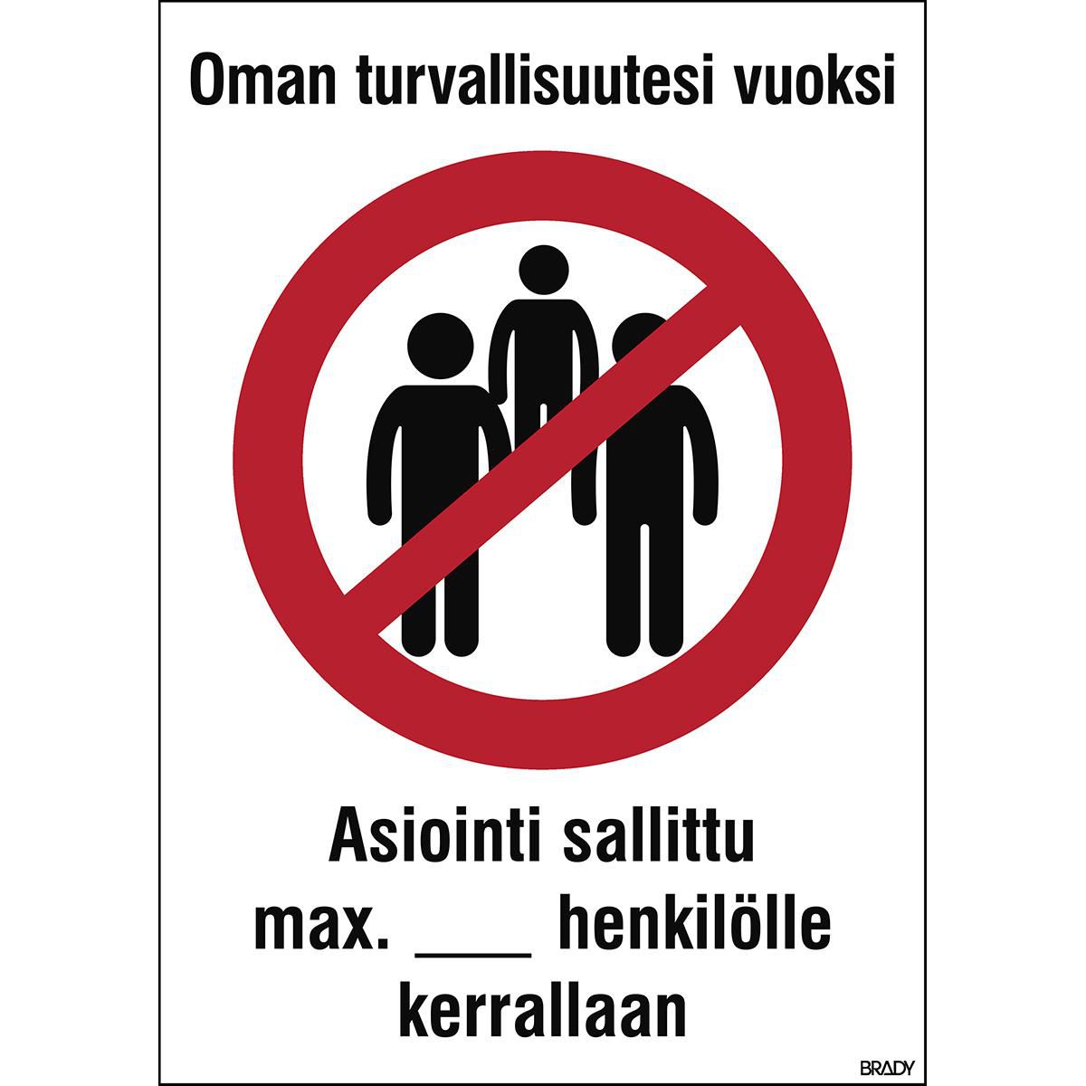 Safety Sign - For your 