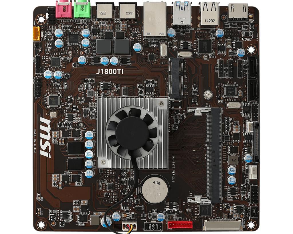 J1800Ti Motherboard Bga 1170 