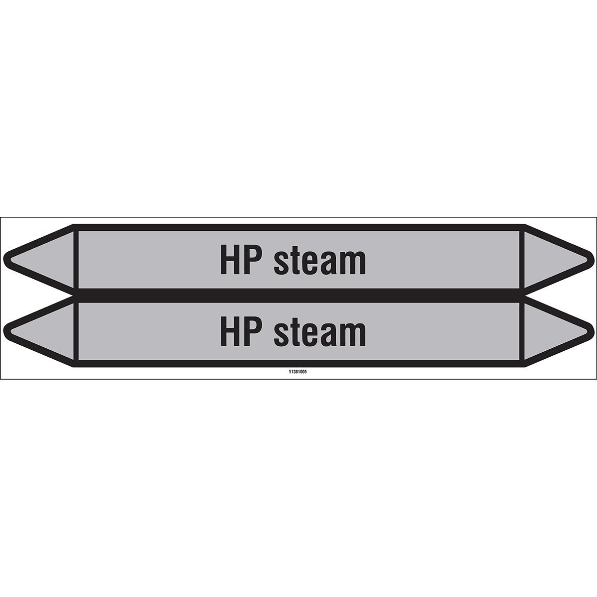 Individual Pipe Markers on a 