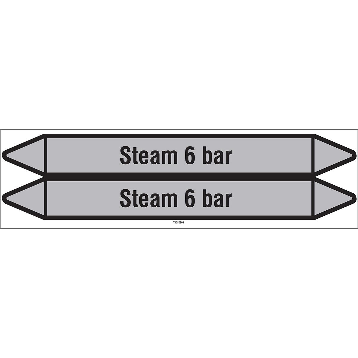 Individual Pipe Markers on a