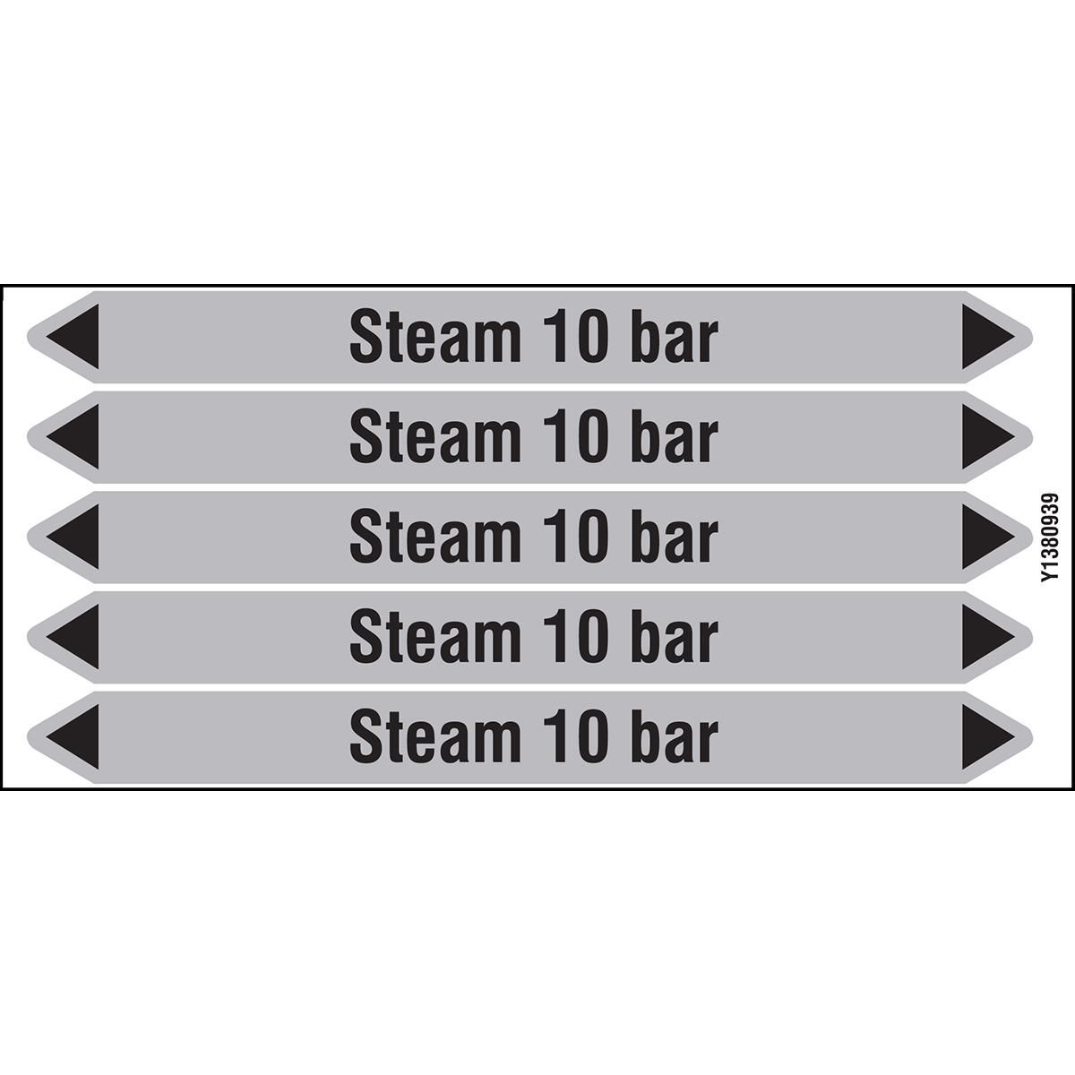 Individual Pipe Markers on a 