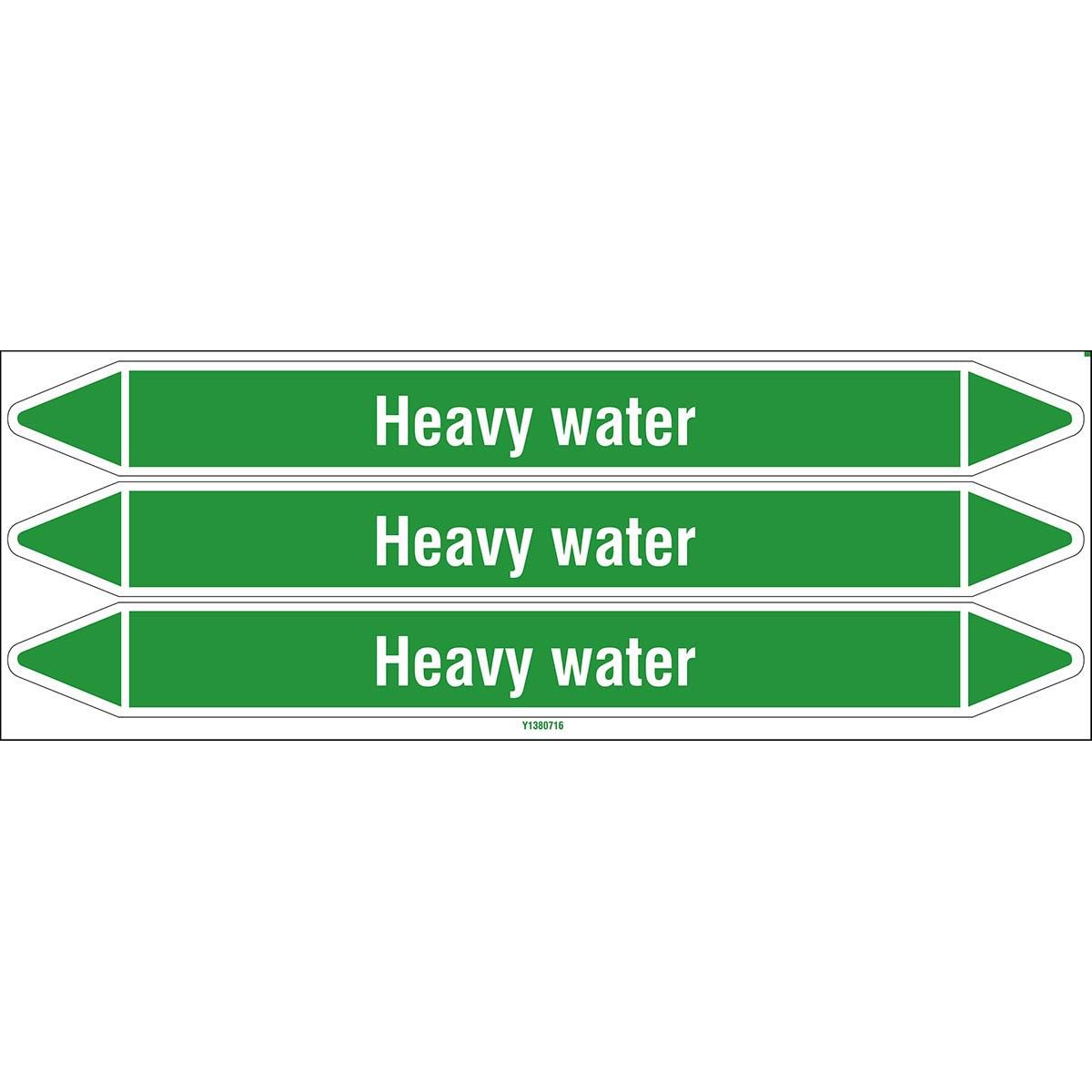 Individual Pipe Markers on a 