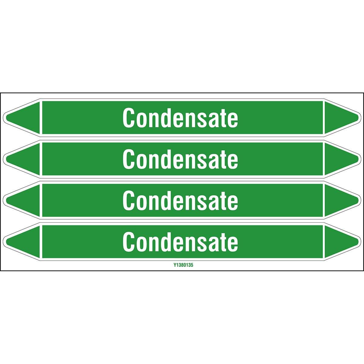 Individual Pipe Markers on a 