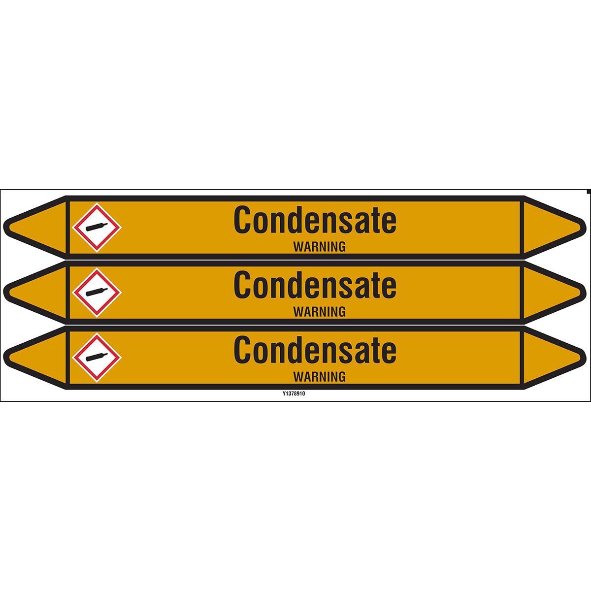 Individual Pipe Markers on a 