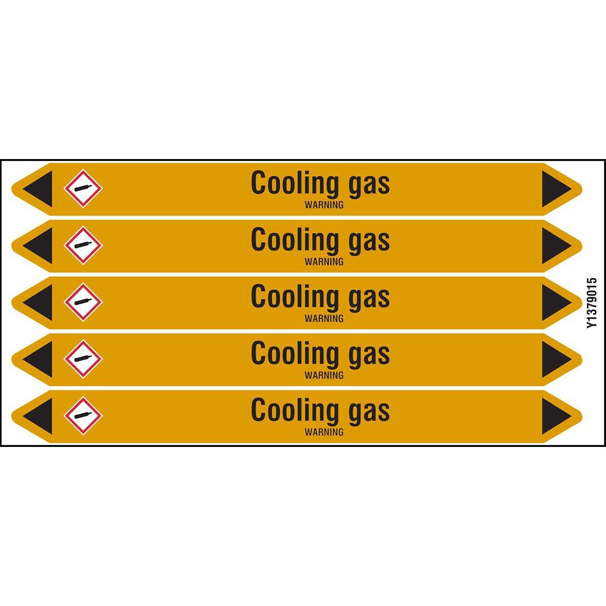 Individual Pipe Markers on a 