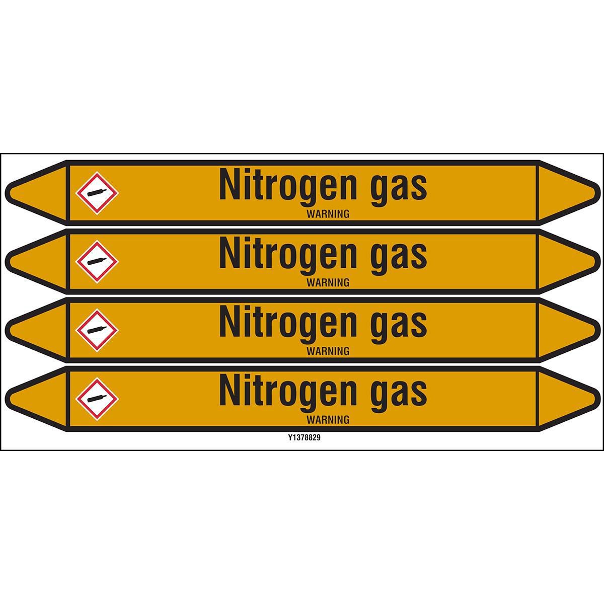 Individual Pipe Markers on a 