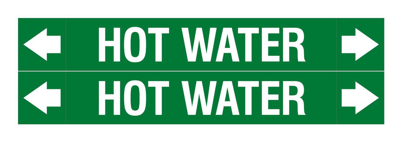 ASME - Pipemarkers - Hot Water