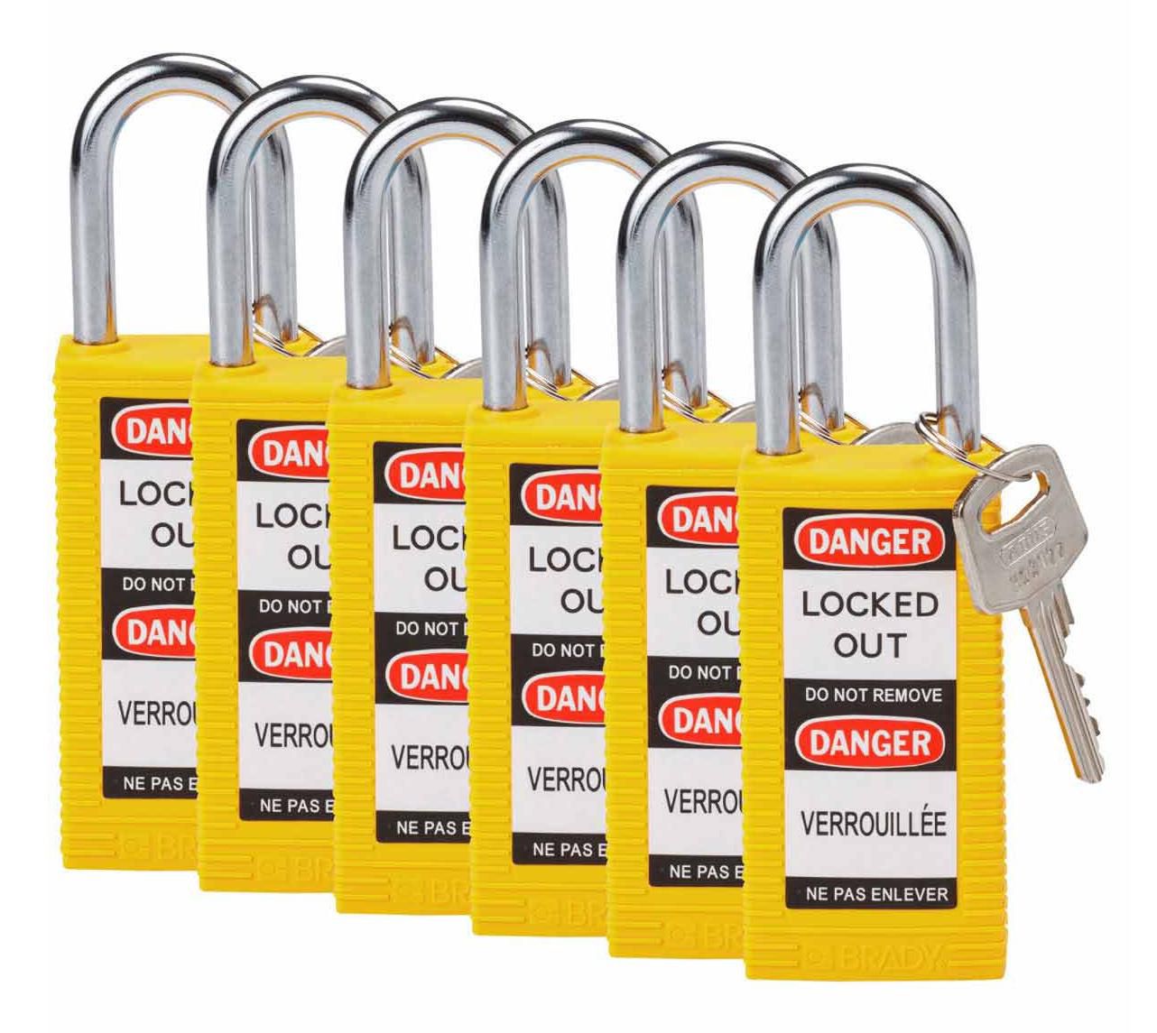 Safety Padlocks - Long Body