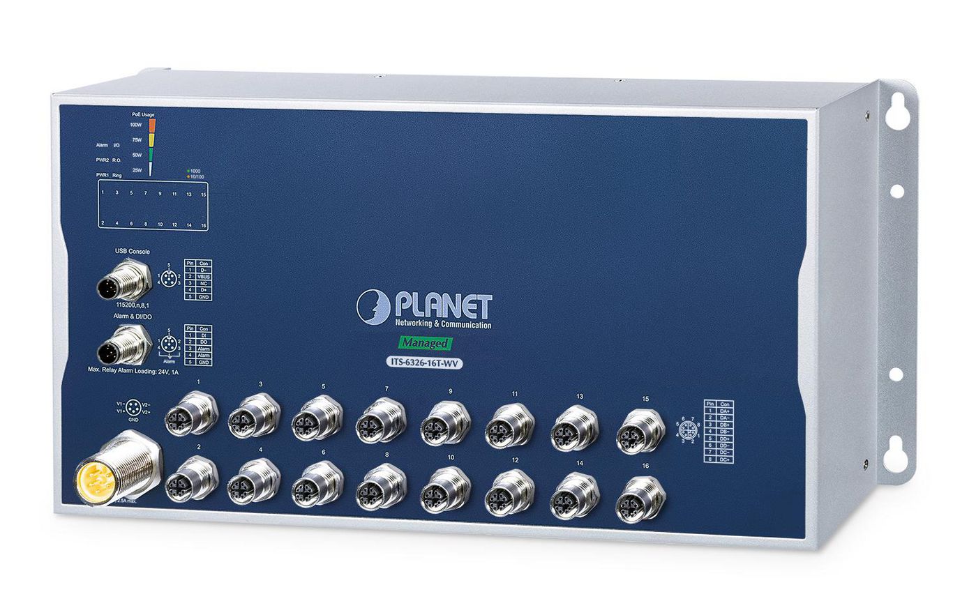 Industrial L3 16-Port 