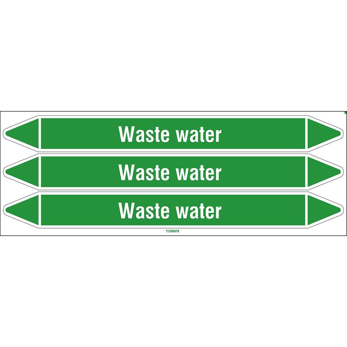 Individual Pipe Markers on a