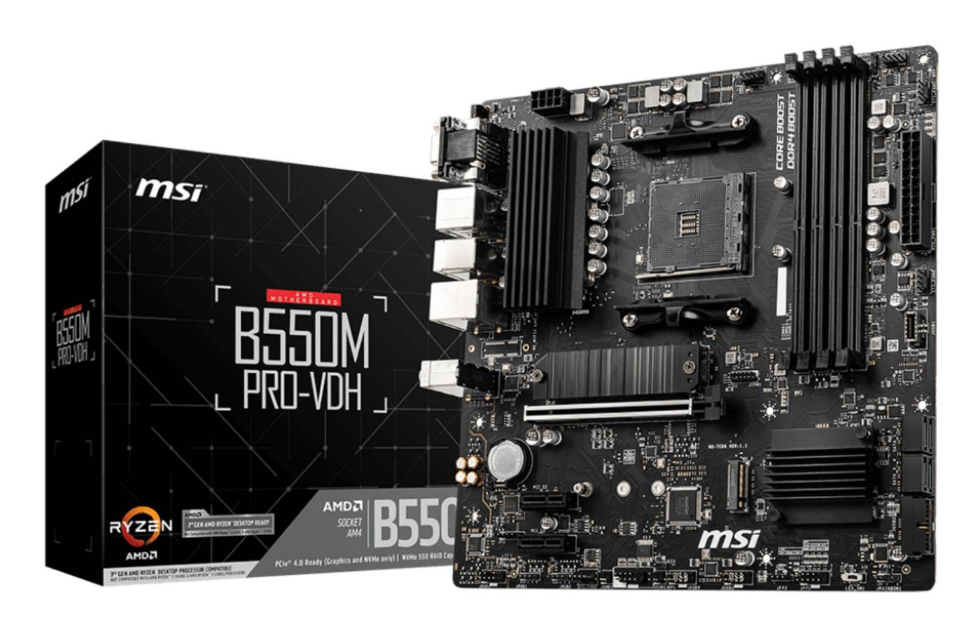 B550M Pro-Vdh Motherboard Amd 